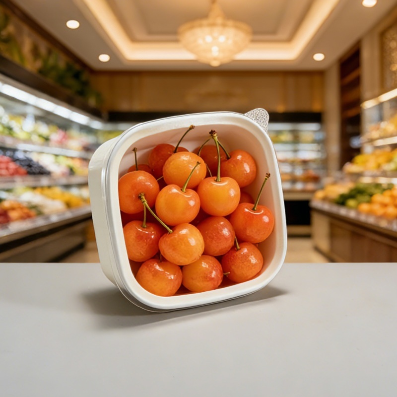 White Square Paper Salad Bowl  - Meal Prep Bowl ulasan dan harga